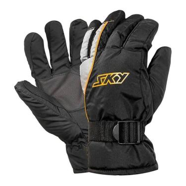 Imagem de Luva Motociclista 100% Impermeável Térmica Sky Moto Cor Pret