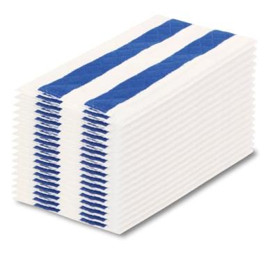 Imagem de Almofadas de limpeza de piso de 30 unidades, refis secos de várias camadas compatíveis com Swiffer WetJet e todas as almofadas de refil de esfregão seco e molhado de 25 a 28 cm