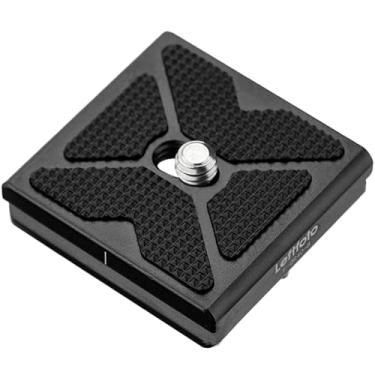 Imagem de Leftfoto Câmera universal de metal de 40 mm, placa suíça Arca de liberação rápida, serve para braçadeira tipo Arca para câmera DSLR Tripé Ballhead