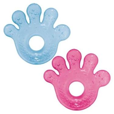 Imagem de Mordedor buba de agua maozinha baby cores textura ergonômico vai na ge