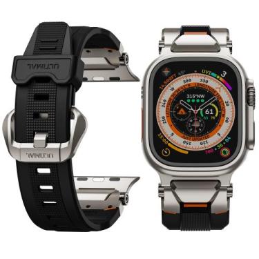 Imagem de Pulseira de relógio ULTIMAL compatível com Apple Watch Series 9/8/SE2/