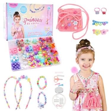 Imagem de Kit de brinquedos para fazer pulseiras da amizade, 7, 8, 9, 10, 11, 12 anos, para meninas, presentes de aniversário, ferramentas para fazer cordas, pulseira DIY, conjunto de atividades de viagem para