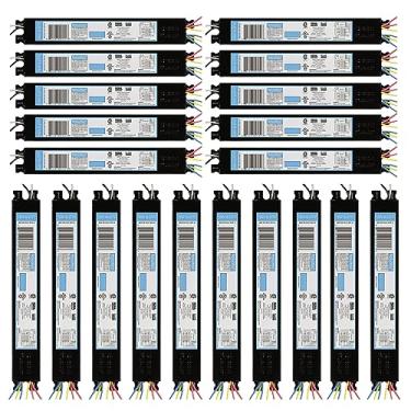 Imagem de OHLECTRIC (Pacote com 20 peças de reposição para ICN-4P32-SC - 3 e 4 lâmpadas T8 reator eletrônico fluorescente | Potência nominal da lâmpada 32W, 120/277 volts | Operação de início instantâneo com