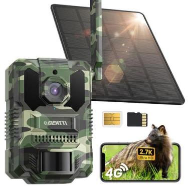 Imagem de Câmera de trilha celular DEATTI 2.7K de vídeo com visão noturna de 64 