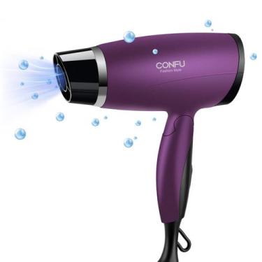 Imagem de Secador de cabelo CONFU Compact 1600W Ceramic Tourmaline Purple