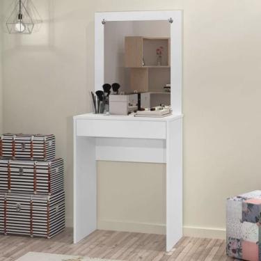Imagem de Penteadeira Camarim com Espelho 1 Gaveta Sofia