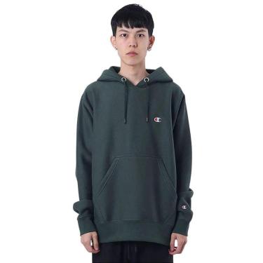 Imagem de Moletom Canguru Champion Rw Ml Emb Logo Off White-Masculino