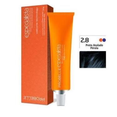 Imagem de Coloração Especialista Probelle 2.8 Preto Azulado Perola 50 G