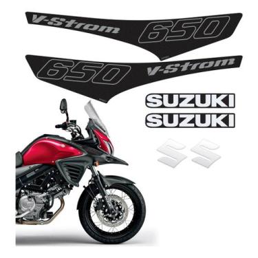 Imagem de Kit Adesivos Moto Suzuki V-strom Xt 650 2016 Faixa Lateral - SPORTINOX