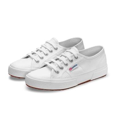 Imagem de Superga Tênis unissex, Branco, 12 Little Kid