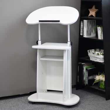 Imagem de Mesa De Recepção-púlpito, Recepção, Mesa De Recepção Moderna, Mesa De Púlpito Cerimonial Anfitrião Mesa De Recepção Pequena Para Espaços Pequenos, P, White+willow