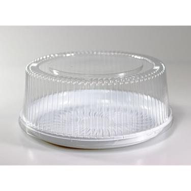 Imagem de Embalagem Para Bolo e Tortas G32M Transparente 100un 750g Galvanotek