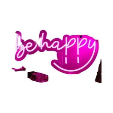 Imagem de Letreiro Neon Para Decoração De Parede Feliz Aniversário Letreiro Reut