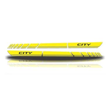 Imagem de Adesivo Faixa Lateral Honda City - Cromo Sign