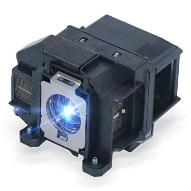 Imagem de Gzwog Lâmpada de substituição para projetor ELPLP67 V13H010L67 com invólucro para Epson EB-SXW1/SXW12/S02/S11/S12/S110/SXW11/SXW12/W02/W12/W110/X02/X11/X12/X14/X15/X15/X11 00/EX3 210/EX5210/EX7210
