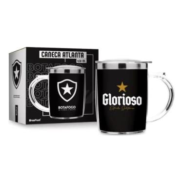 Imagem de Caneca Botafogo Atlanta Plástico com Tampa 350ml - Oficial