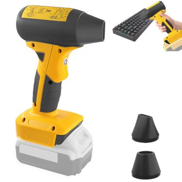 Imagem de Mini soprador Jet Dry para bateria de lítio Dewalt 20V, ventilador a jato 130.000 RPM controle de velocidade do vento de 4 velocidades, espanador de ar comprimido, soprador de ar portátil sem fio para