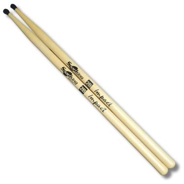 Imagem de Baqueta 2B Impact Extra Long Balanceada Ponta Nylon Spanking