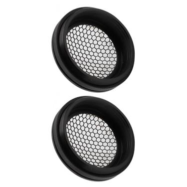 Imagem de aqxreight 2PCS CARRO DE ALEXADOR DE CARRO DE AUTOMOTIVO AUTORATIVO GRETA DE METAL METAL MASH PROTECTOR SUBSTITUIÇÃO ROUNTE OD OD 64mm O Diâmetro é O Diâmetro DE Uso Interior do Car -Speaker Carco do