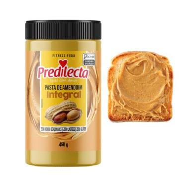 Imagem de Pasta De Amendoim Integral Sem Açúcar Sem Lactose - Predilecta 450g