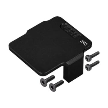 Imagem de JWQFBC Suporte de Montagem de Servo RC, Suporte de Montagem de Servo, Peça de Reposição Fixa para Caixa de Direção RC, Preto