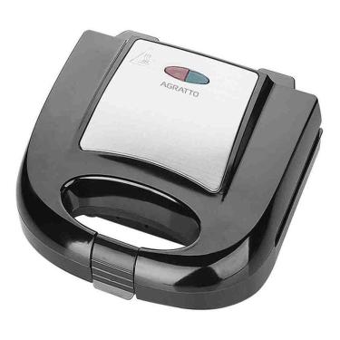 Imagem de Grill Sanduicheira Agratto Sa-02 Preta 110V