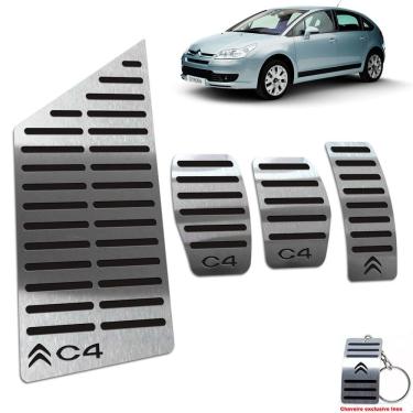 Imagem de Pedaleira Manual + Descanso Citroen C4 Hatch Preto