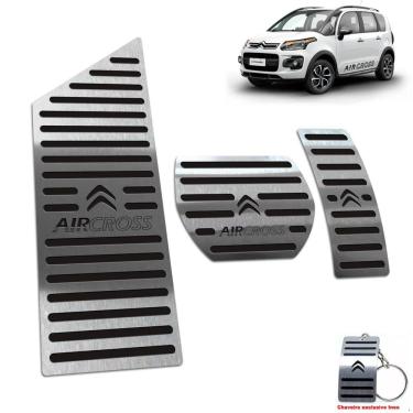 Imagem de Pedaleira Automático + Descanso Aircross 2011 A 2016 Preto