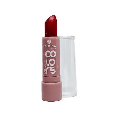 Imagem de Batom Colors Cor 05 Vermelho 3,8gr - Ramona Make Up