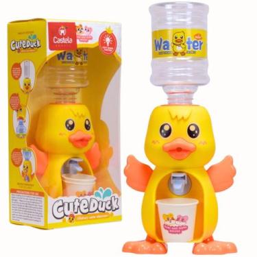 Imagem de Brinquedo Bebedouro De Patinho Com Som e Luz Dispenser Água - Castela 