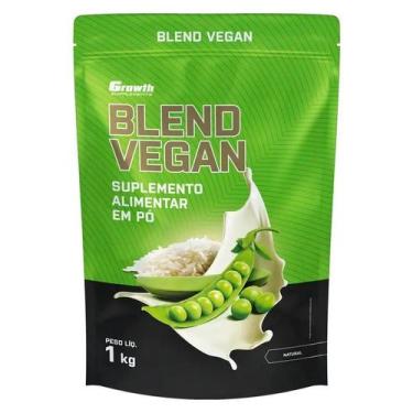 Imagem de 1 Blend vegan sabor natural 1Kg Growth