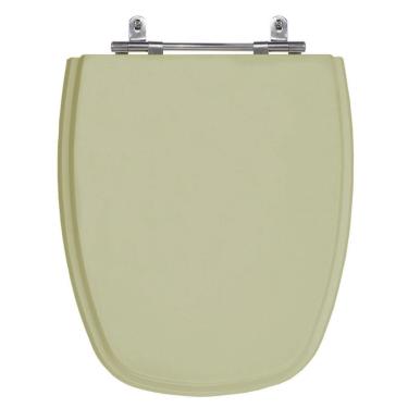 Imagem de Assento Laqueado Monte Carlo Bege Saara Tampa Vaso Deca Mdf