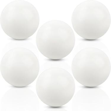 Imagem de Kugliwa Pacote com 6 bolas de reposição de 57 mm para bola de bocha, bola de bocha, bola de bocha, bola de pallino para uso ao ar livre, para crianças, adultos, petanca, esporte, gramado, praia
