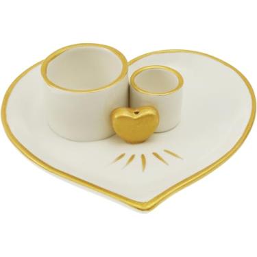 Imagem de Suporte para queimador de incenso Palo Santo Palo Santo 3 em 1 queimador de incenso de cerâmica artesanal elegante bandeja coletora de cinzas para sala de ioga (estilo-1)