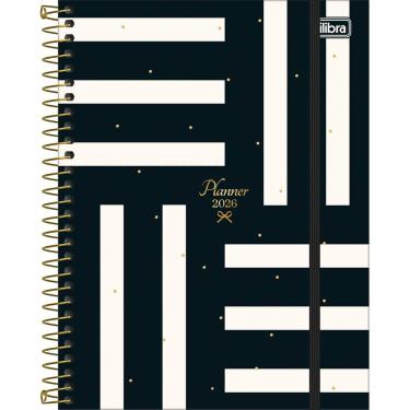 Imagem de Tilibra - Planner Espiral 17,7 x 24 cm West Village 2026-4 Conjuntos de Listras