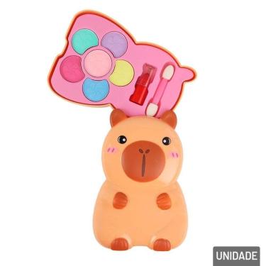 Imagem de Maquiagem Infantil com Estojo de Capivara - Tudo em Caixa