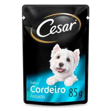 Imagem de Ração Úmida Cesar Cordeiro Assado Adulto para Cães 85 g