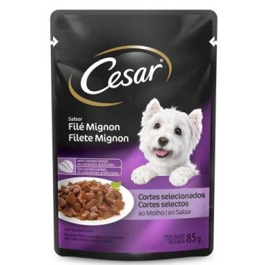 Imagem de Ração Umida Cesar Filet Mignon Adulto para Cães 85 g