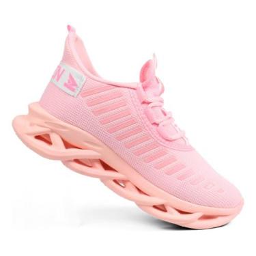 Imagem de Tenis Feminino Esportivo Macio exercício funcional Academia Caminhada 