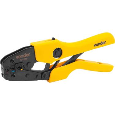 Imagem de Alicate prensa term c/ catraca kit 5 matriz 5 em 1 Vonder