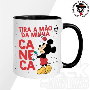 Imagem de Caneca de Cerâmica Várias Cores Tira a Mão Mickey - Mina Store, Fundo 