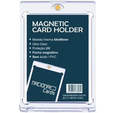Imagem de Toploader Magnético (Magnetic Card Holder) - Nacional Cards