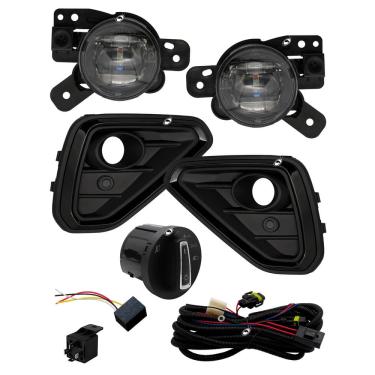 Imagem de Kit Farol de Milha LED Novo T-Cross Sense 2025 em diante Botão Modelo Painel