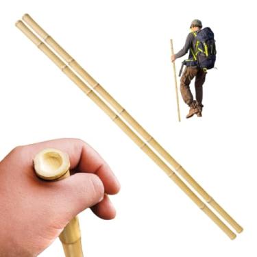 Imagem de Bastão Haste Cajado para Caminhada 1 Metro - 2 Unidades