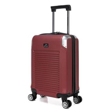 Imagem de Mala De Bordo Viagem PP ABS Rígido Polo One 28 Litros Rodas 360° Reforçada Cadeado TSA-Unissex