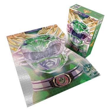 Imagem de Super7 Mighty Morphin Power Rangers Green Ranger Puzzle - Quebra-cabeça de 1000 peças Power Rangers Quebra-cabeça Clássico TV Show Colecionáveis