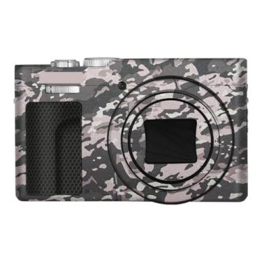 Imagem de ZS99 Adesivo de capa de câmera antiarranhões para Panasonic Lumix ZS99 Película protetora adesivos de película (Camuflagem de campo)