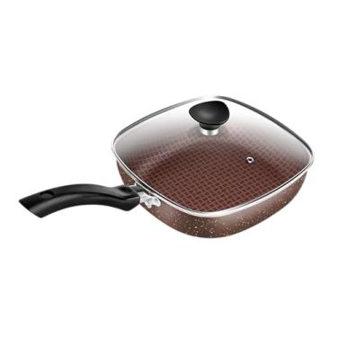 Imagem de Frigideira Funda Quadrada Patolux 23cm Antiaderente Marrom