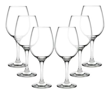 Imagem de Conjunto de 6 Taças para Vinho Tinto, Vidro Transparente, 400ml