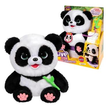 Imagem de Pelúcia Meu Bebê Panda Interativo Little Live Pets Fun